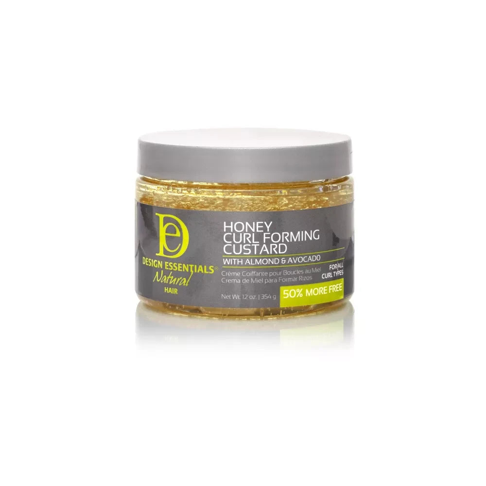 Design Essentials Almond Avocado Curl Custard 12 oz - (Pack of 12)
