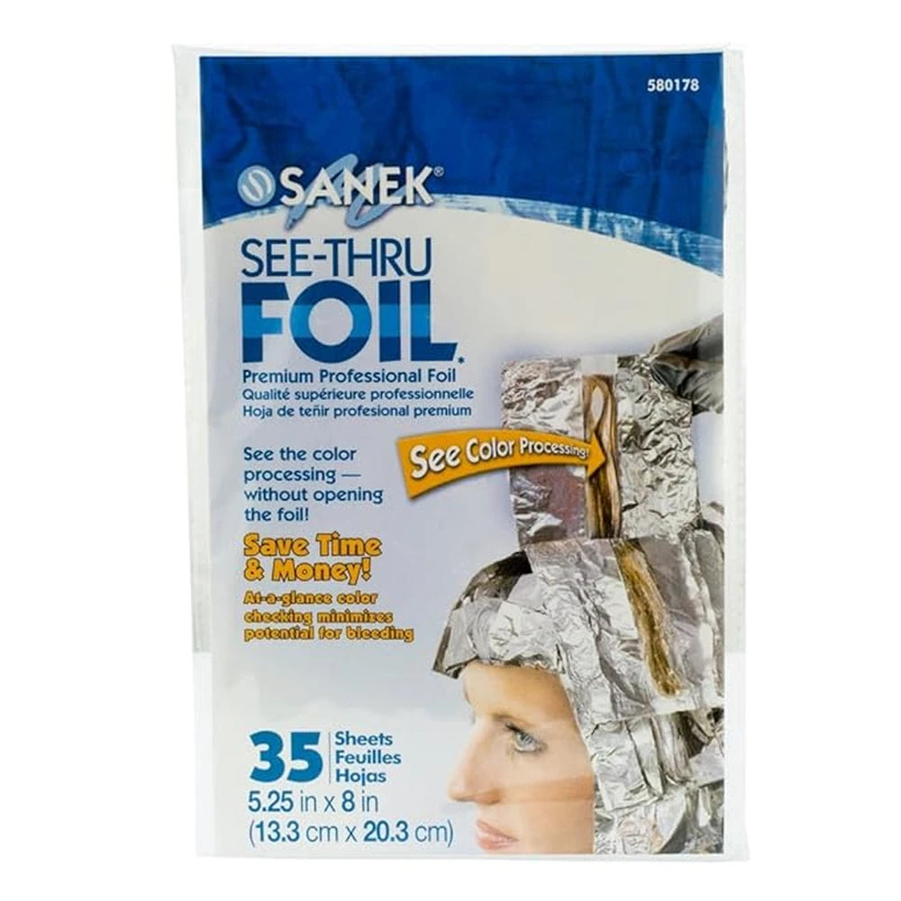 Graham Professional Beauty Sanek See Thru Foil 35 Sheets (Pack of 48)