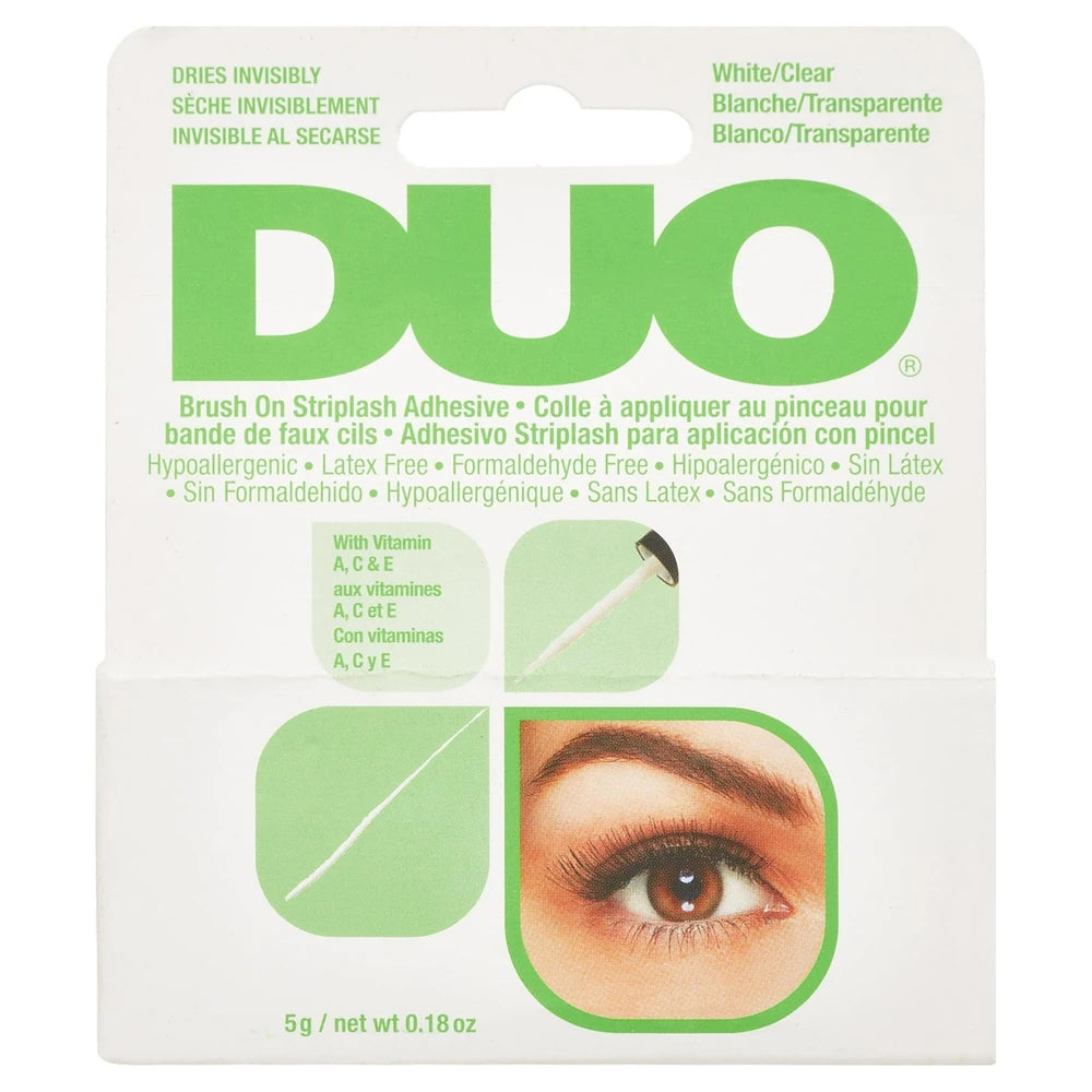 Duo Brush-On Eyelash Adhesive Glue 0.18 Oz (Pack of 36)