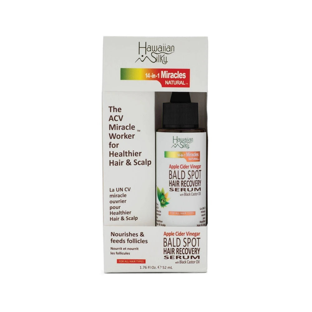 Apple Cider Vinegar Bald Spot Recovery Serum 1.76 fl oz - with Black Castor Oil (Pack of 12)