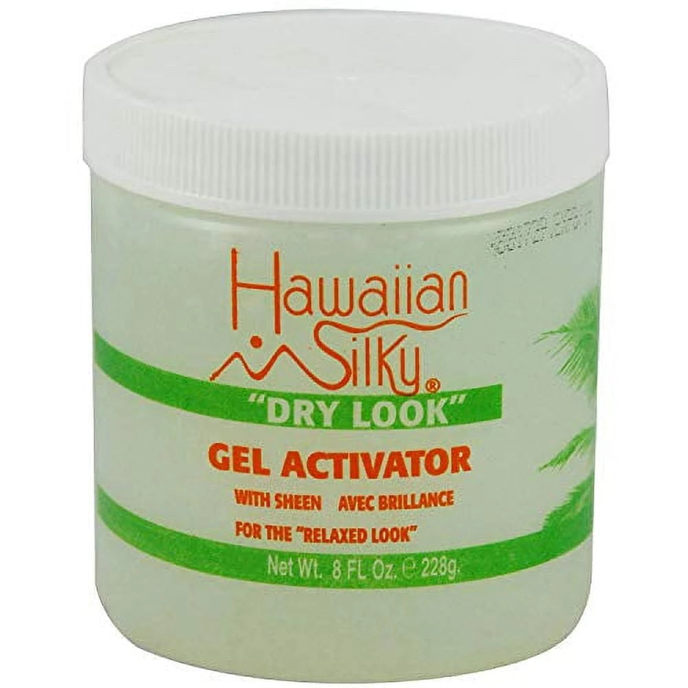 Hawaiian Silky- Dry Look Gel Activator 8oz (Pack of 24)