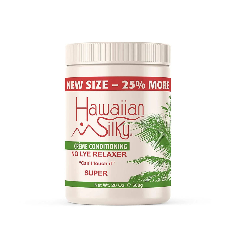 Hawaiian Silky - Can t Touch It Creme Conditioning No Lye Relaxer SUPER 20 Oz (Pack of 12)