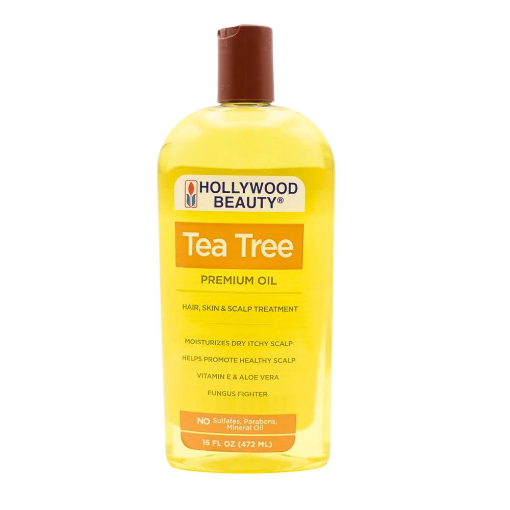 Hollywood Beauty Tea Tree Oil 16 oz (Pack of 6)