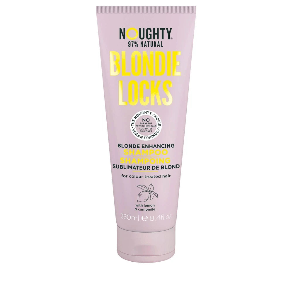 Noughty Blondie Locks Blonde Enhancing Shampoo, Vegan-Friendly 97% Natural Sulph 8.4. Oz (Pack of 6)