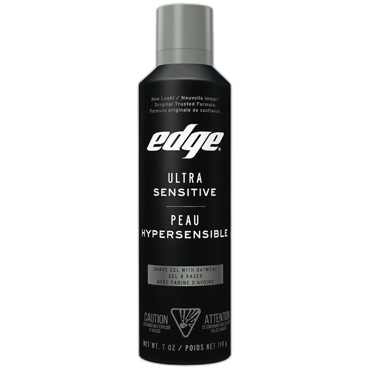 Edge Ultra Sensitive Shave Gel With Oat Meal Fragrance Free 7Oz (Pack of 6)