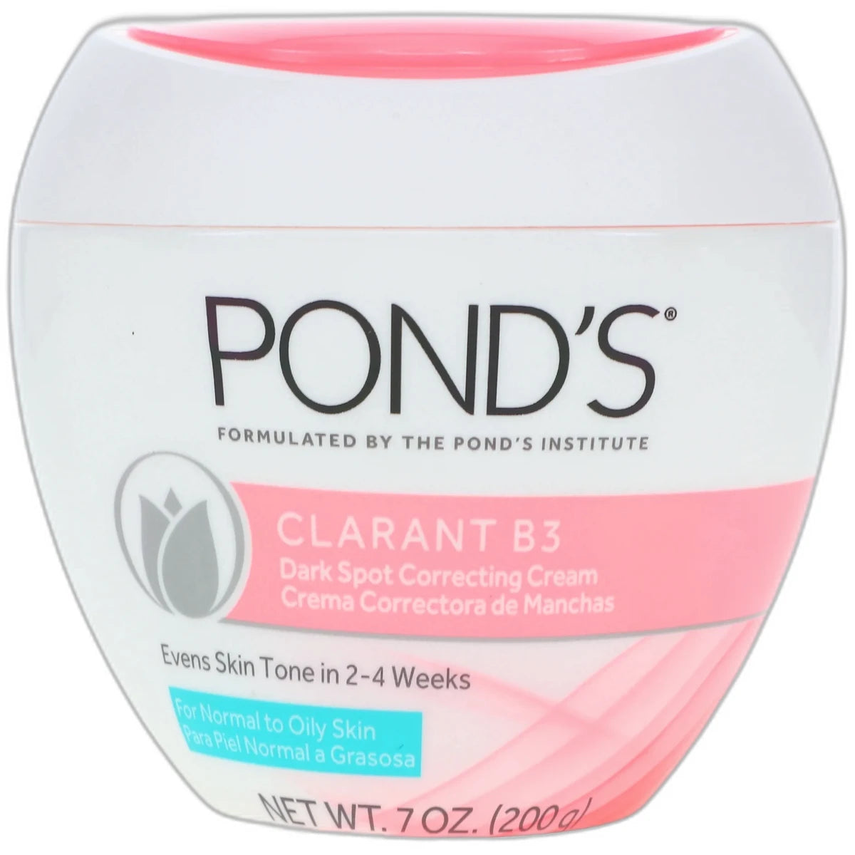 Ponds Clarant B3 Normal To Oily Skin Moisturizer Face Cream For Anti-Dark Spots 7Oz (Pack of 12)