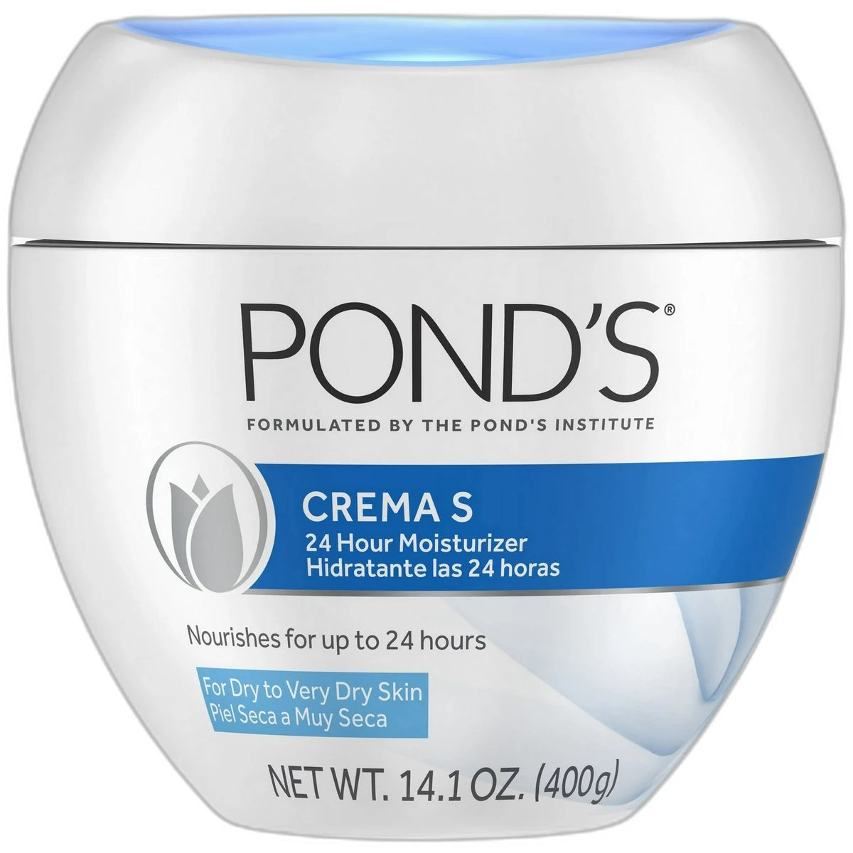 Ponds Crema S Nourishing Moisturizing Cream 14.1Oz (Pack of 12)