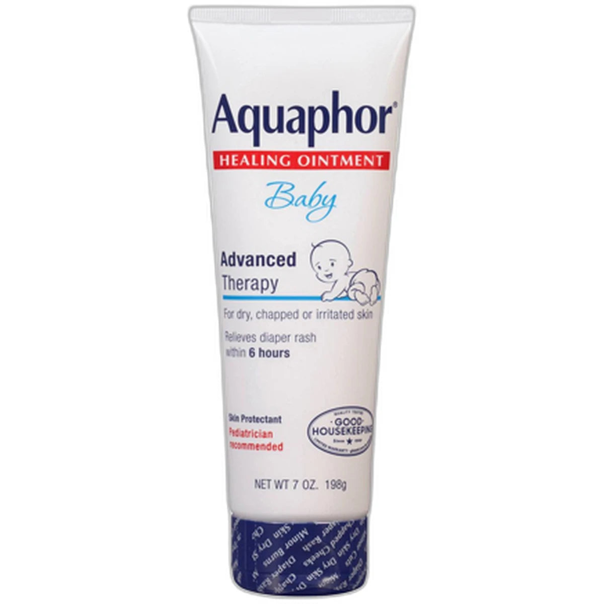 Aquaphor Healing Ointment Advanced Therapy Skin Protectant for Baby 7Oz (Pack of 12)