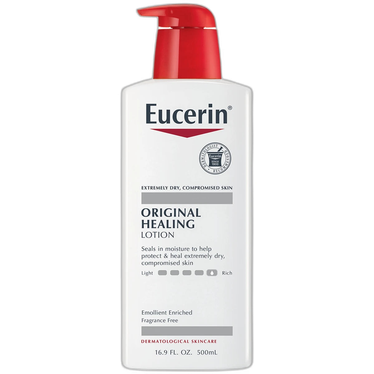 Eucerin Original Moisturizing Lotion 16.9Oz (Pack of 12)