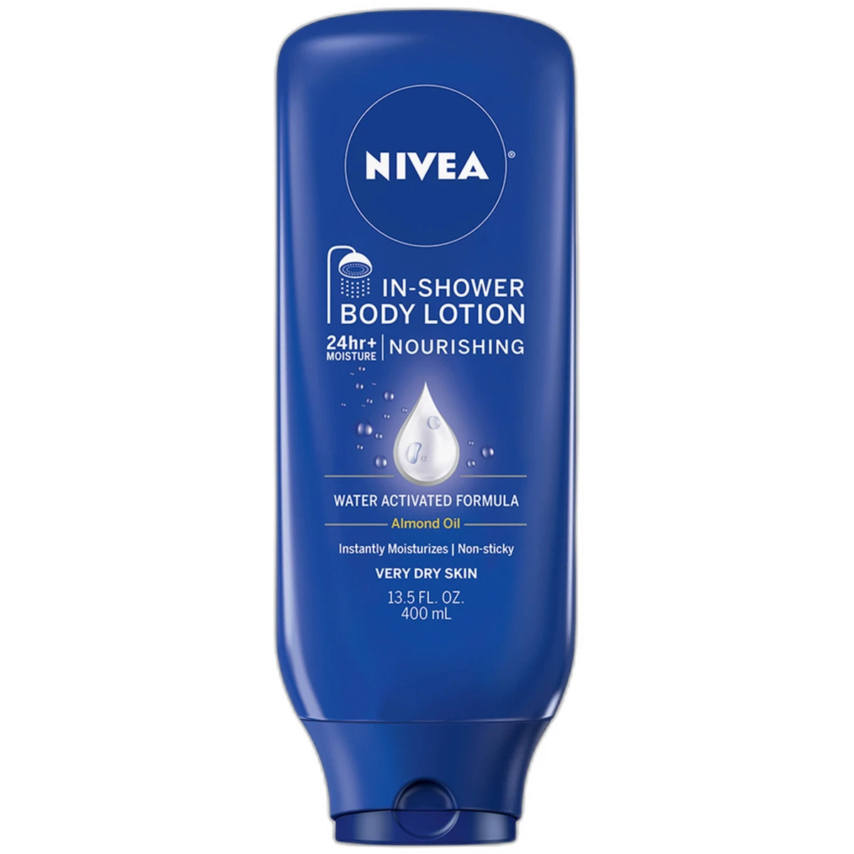 Nivea In-Shower Body Lotion Nourishing For Very Dry Skin 13.5Oz (Pack of 12)