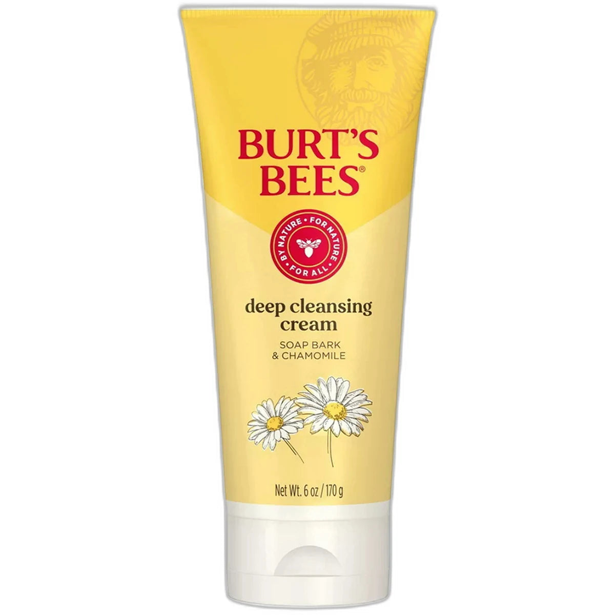 Burts Bees Deep Cleansing Cream Soap Bark And Chamomile 6Oz (Pack of 18)