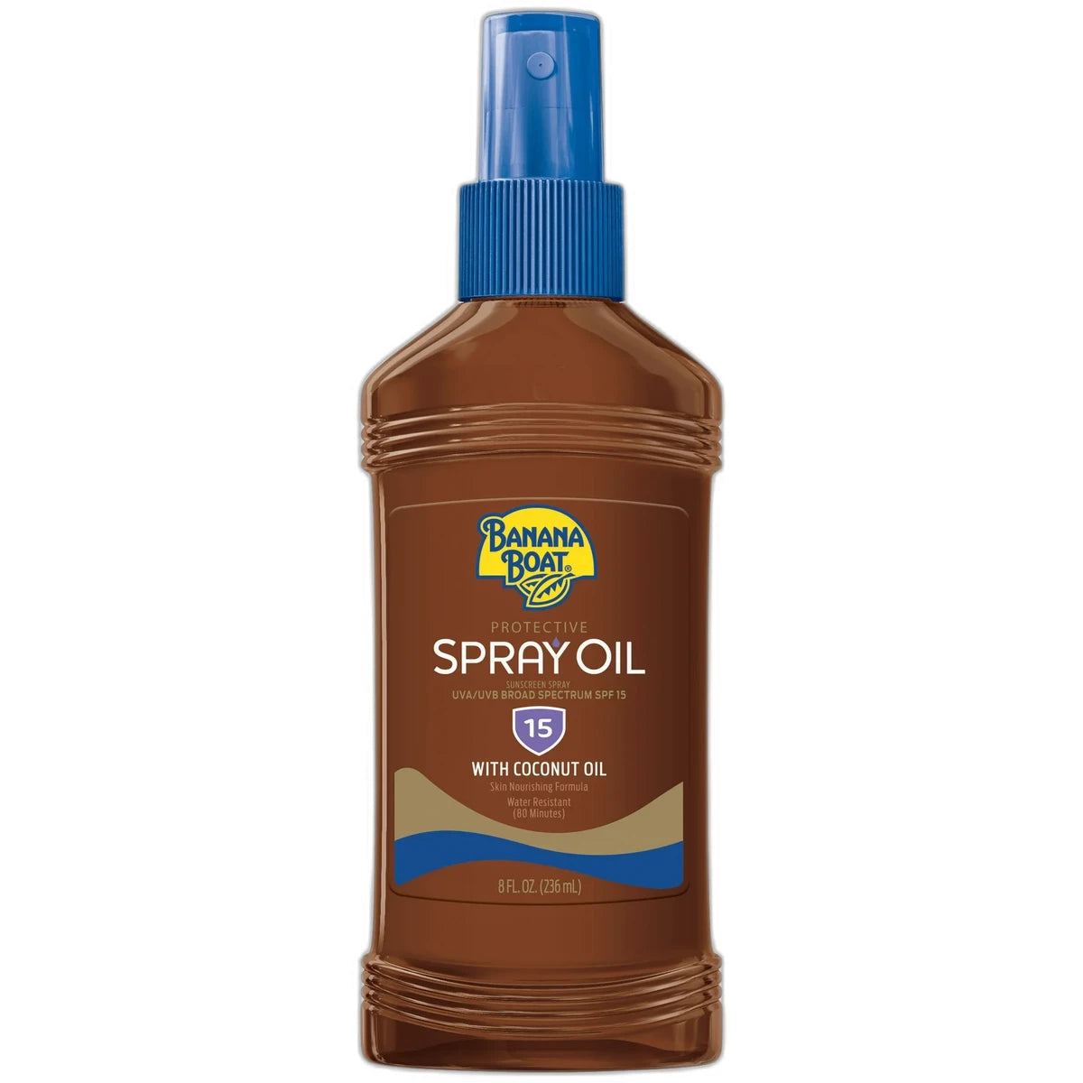 Banana Boat Protective Spray Oil SPF 15 8Oz (Pack of 12)