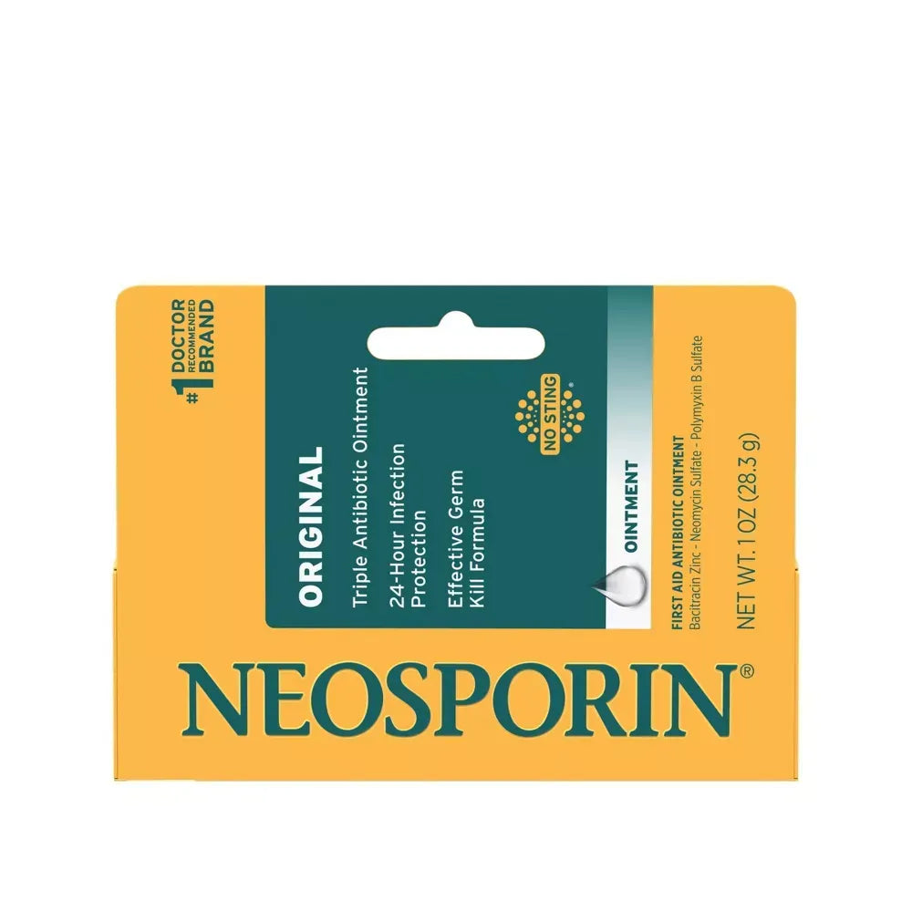 Neosporin Original First Aid Antibiotic Ointment 1Oz (Pack of 24)