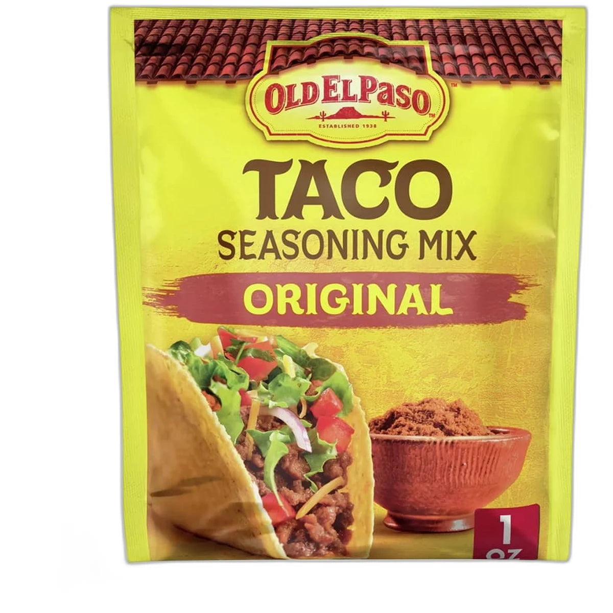 Old El Paso Taco Seasoning Mix Original 1Oz (Pack of 32)