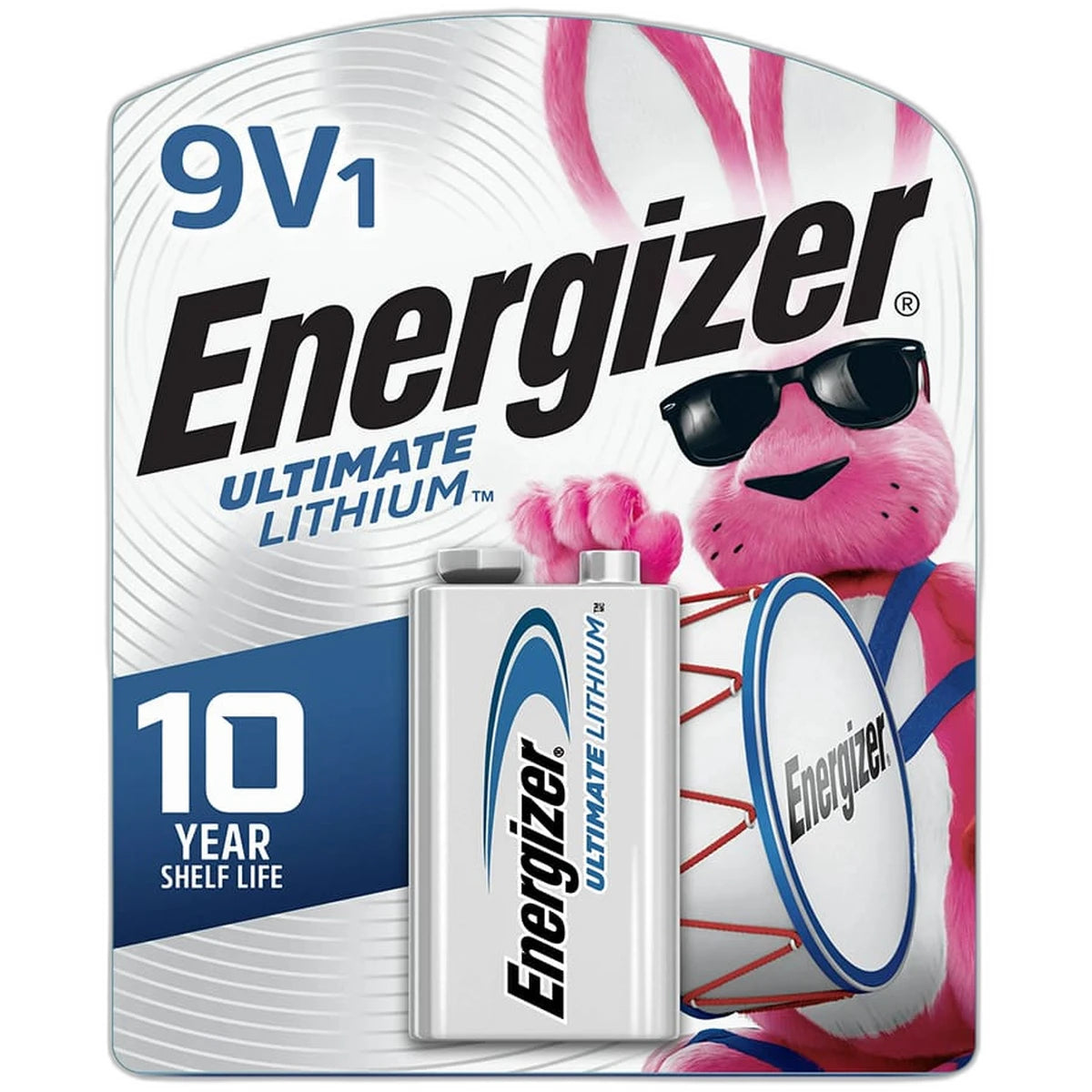 Energizer Ultimate Lithium 9 Volt Battery 1.28Oz (Pack Of 12)