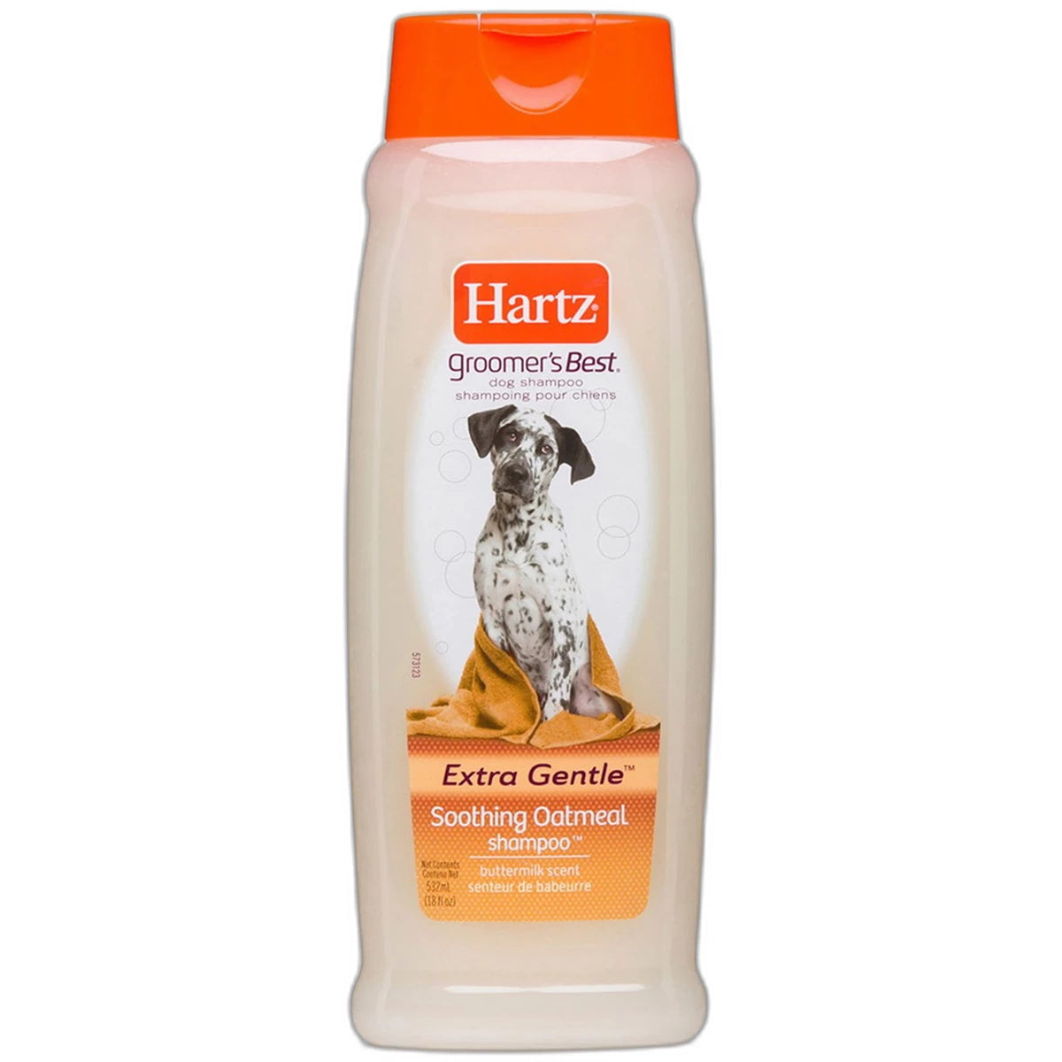 Hartz Groomers Best Oatmeal Shampoo For Dogs Buttermilk Scent 18Oz (Pack of 12)