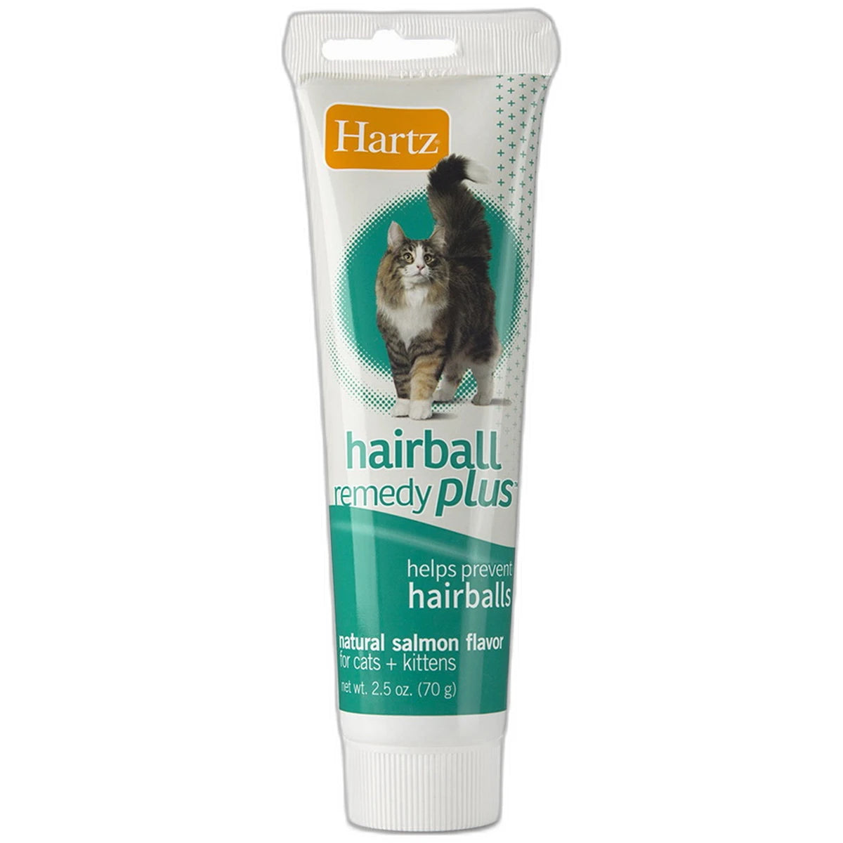 Hartz Hairball Remedy Plus Paste for Cats & Kittens Salmon 2.5Oz (Pack of 24)