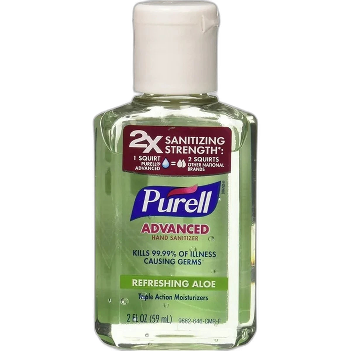 Purell Instant Hand Sanitizer With Aloe And Vitamin E 2Oz (Pack of 24)
