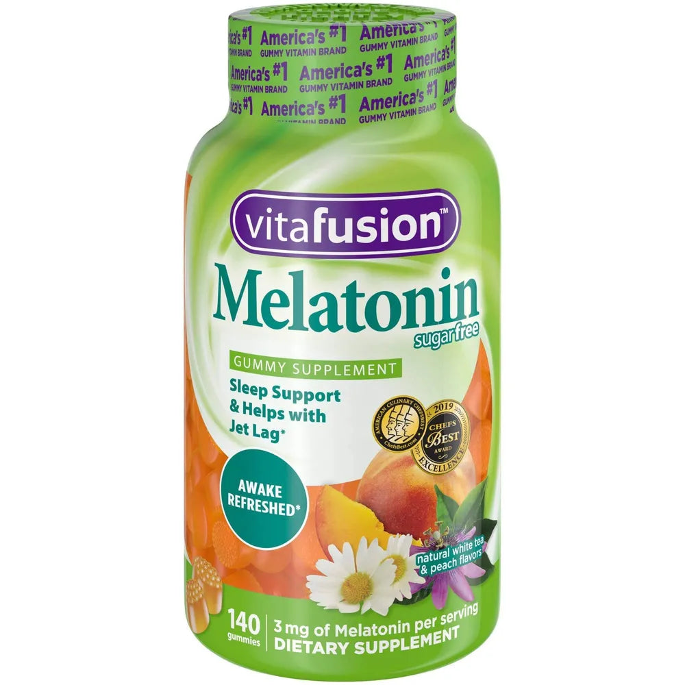 Vitafusion Melatonin Gummy Vitamins 140 Count 13.68oz (Pack of 12)