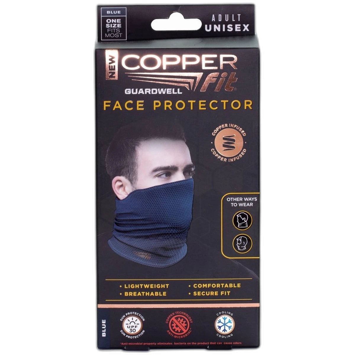 Copper Fit Guardwell Cooling Face Protector (Pack of 12)