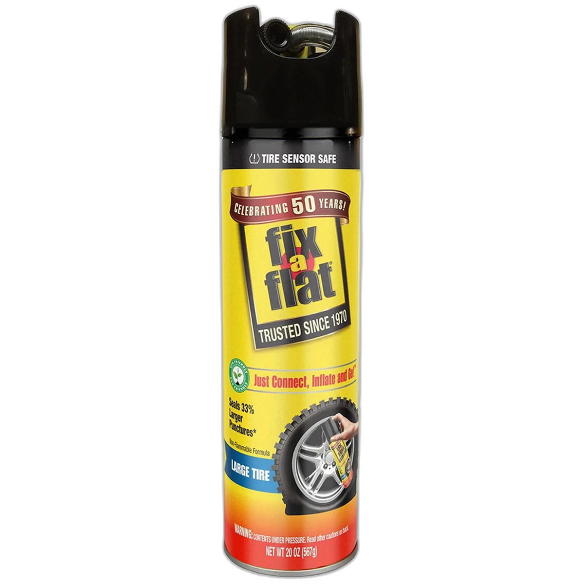 Fix-A-Flat Tire Inflator For Large Tires 20Oz (Pack of 6)