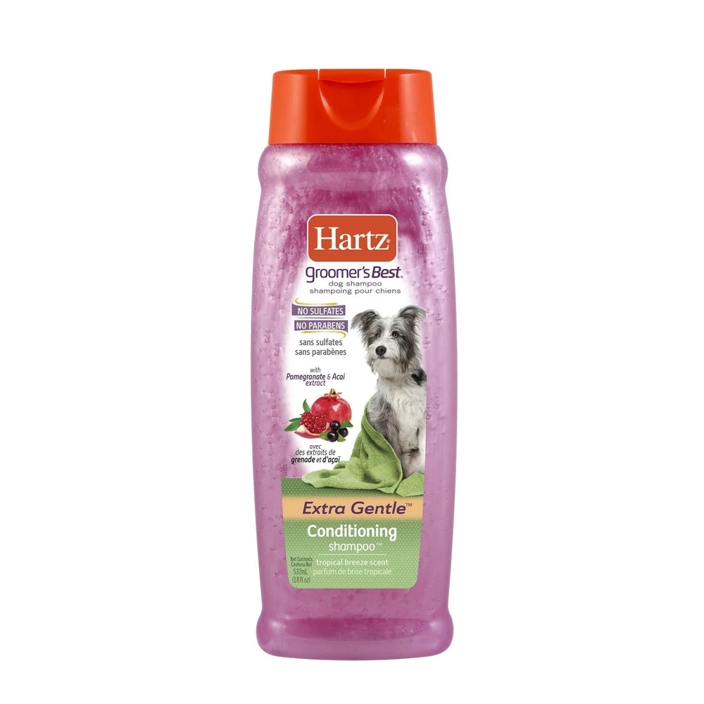 Hartz Groomers Best Conditioning Dog Shampoo 18Oz (Pack of 12)
