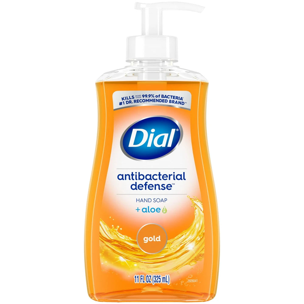 Dial Antibacterial Liquid Hand Soap Gold 11 fl Oz (Pack of 12)