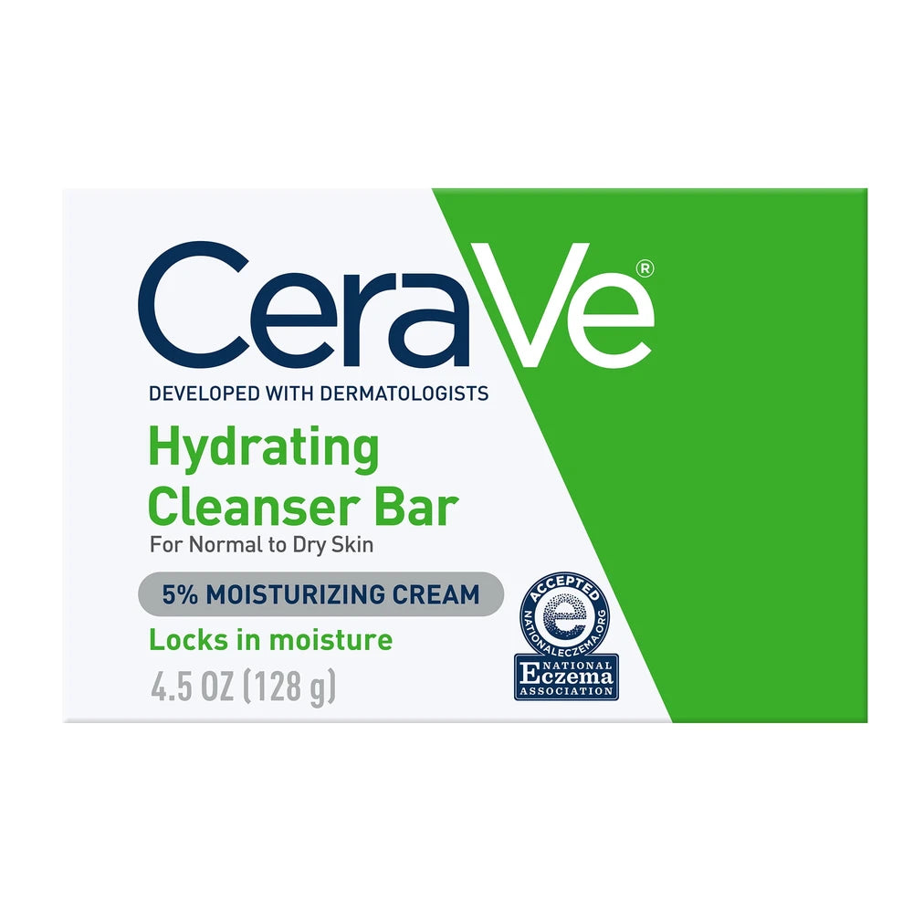 CERAVE HYDRATE CLEANS BAR 4.5 OZ (Pack of 12)