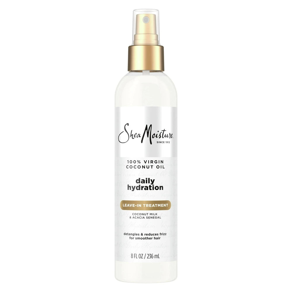 SheaMoisture Leave-in Conditioner Treatment for All Hair Types 100% Extra Virgin 8 fl Oz (Pack of 12)