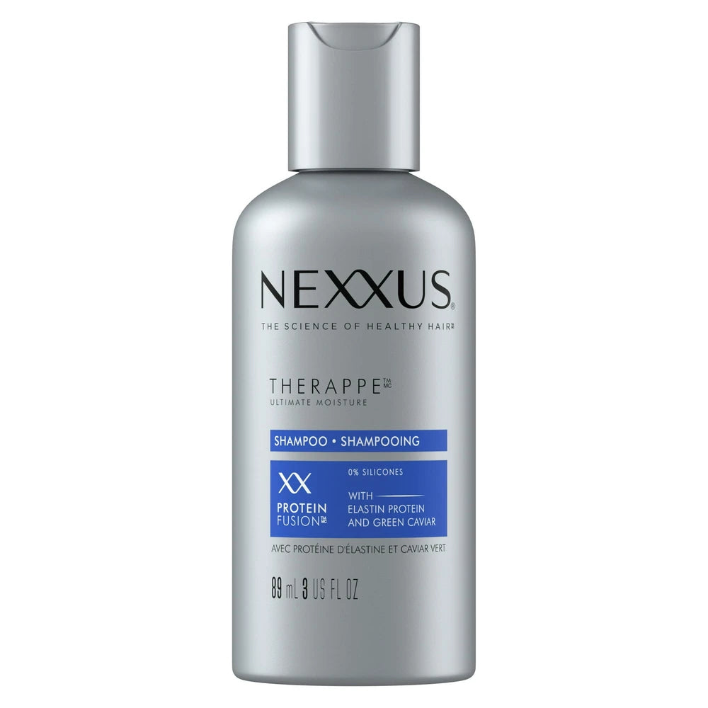 Nexxus Therappe Ultimate Moisture Shampoo for Dry Hair with Elastin Protein and 3fl Oz (Pack of 12)