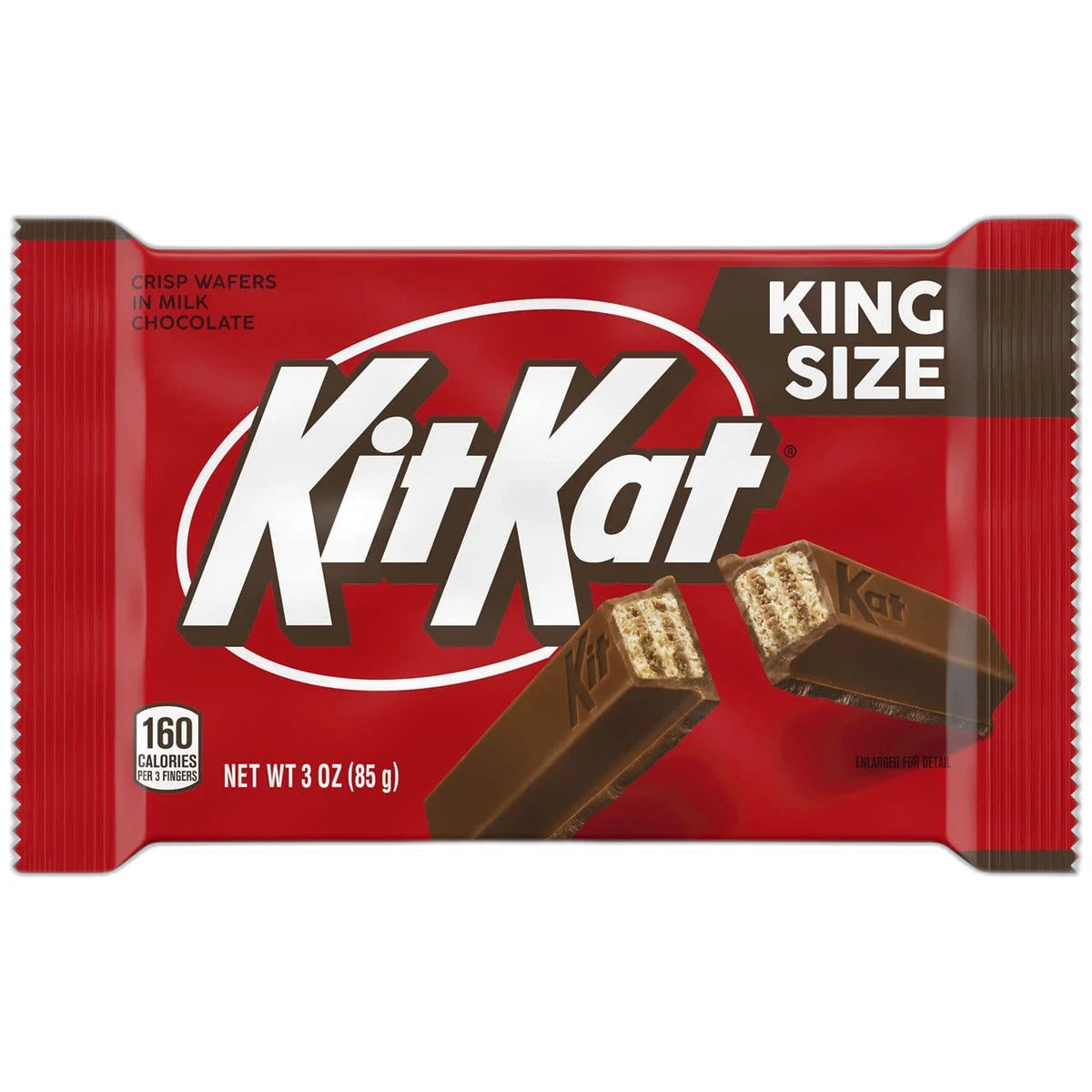 Hersheys Kit Kat King Size Candy Bars 3Oz (Pack of 144)