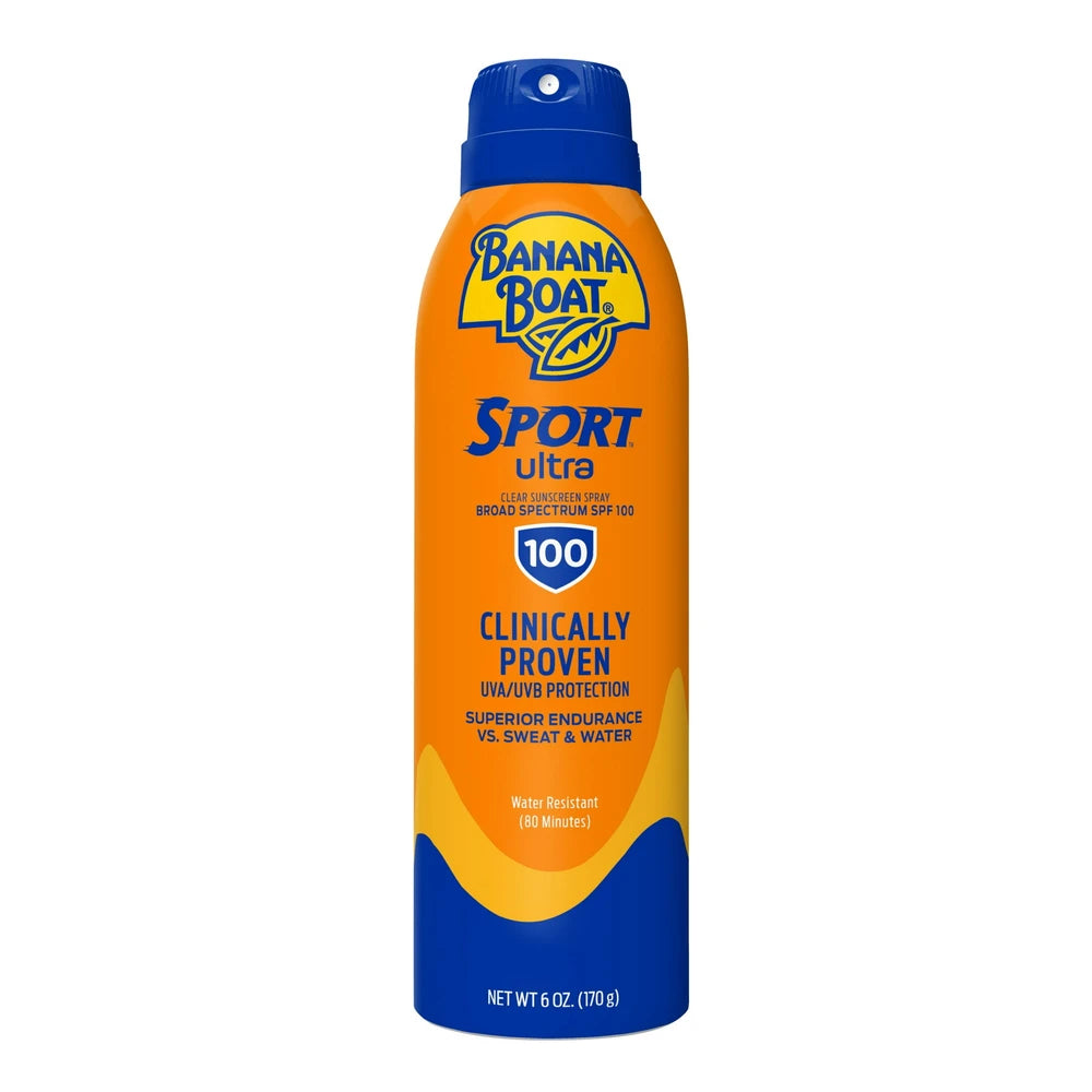 Banana Boat Sport Ultra, Broad Spectrum Sunscreen Spray, SPF 100 6Oz (B004CDTC) (Pack of 12)