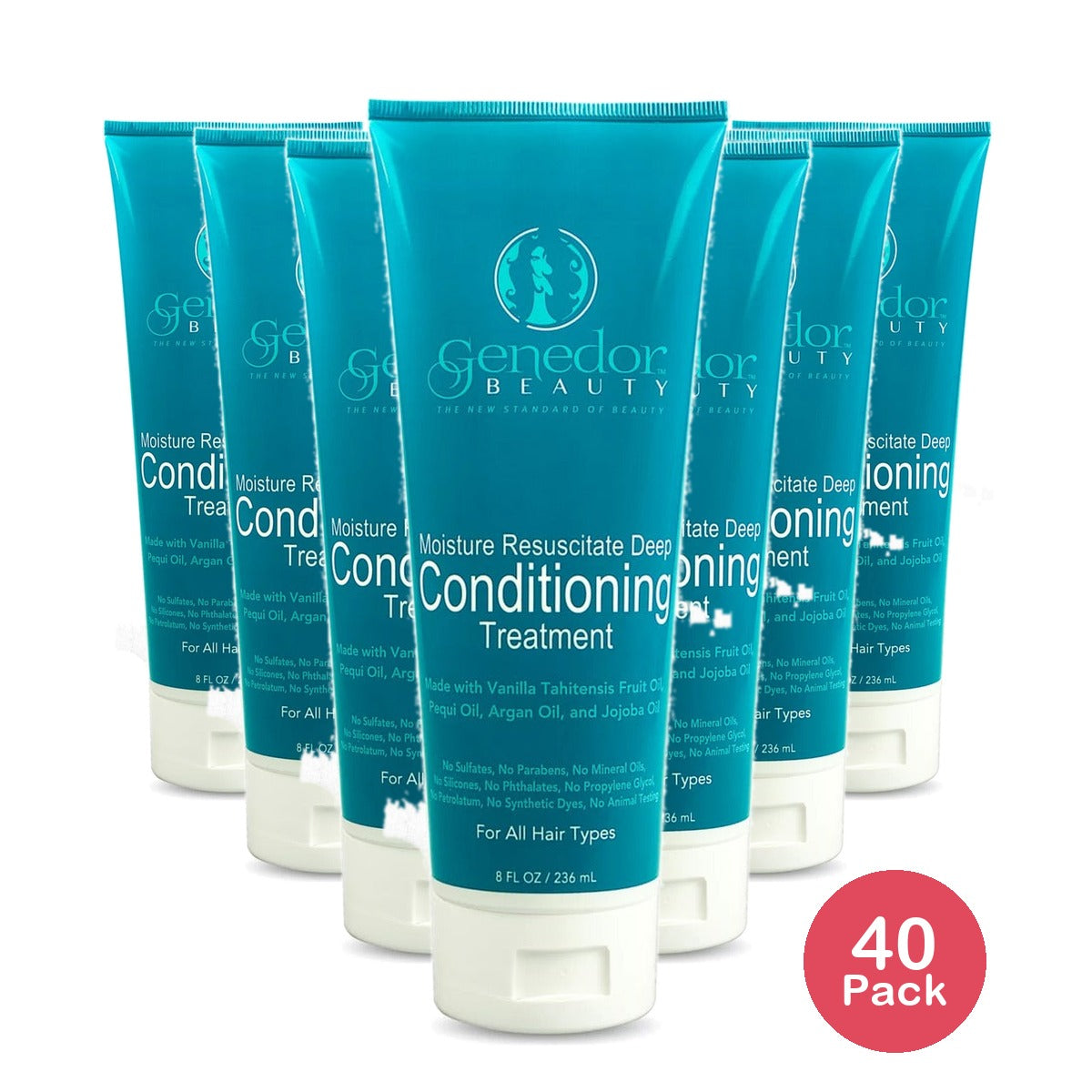 Genedor Beauty Moisture Resuscitate Conditioner 8 Oz (Pack of 40)