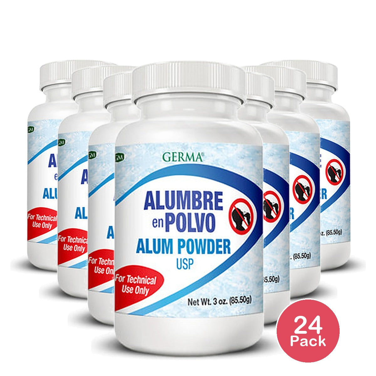 Germa Alumbre en Polvo 3 Oz (Pack of 24)