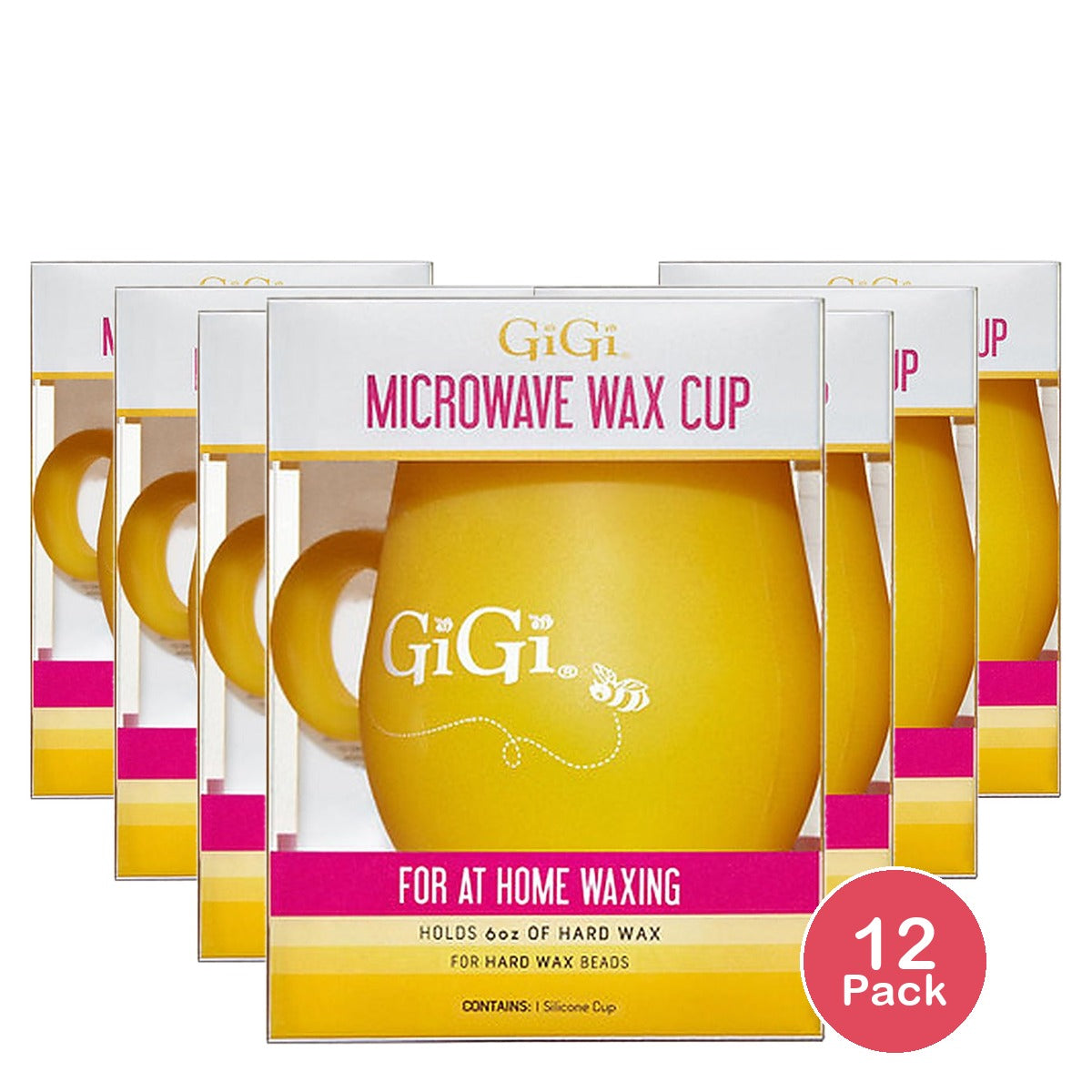 GiGi Silicone Microwave Wax Cup (Pack of 12)