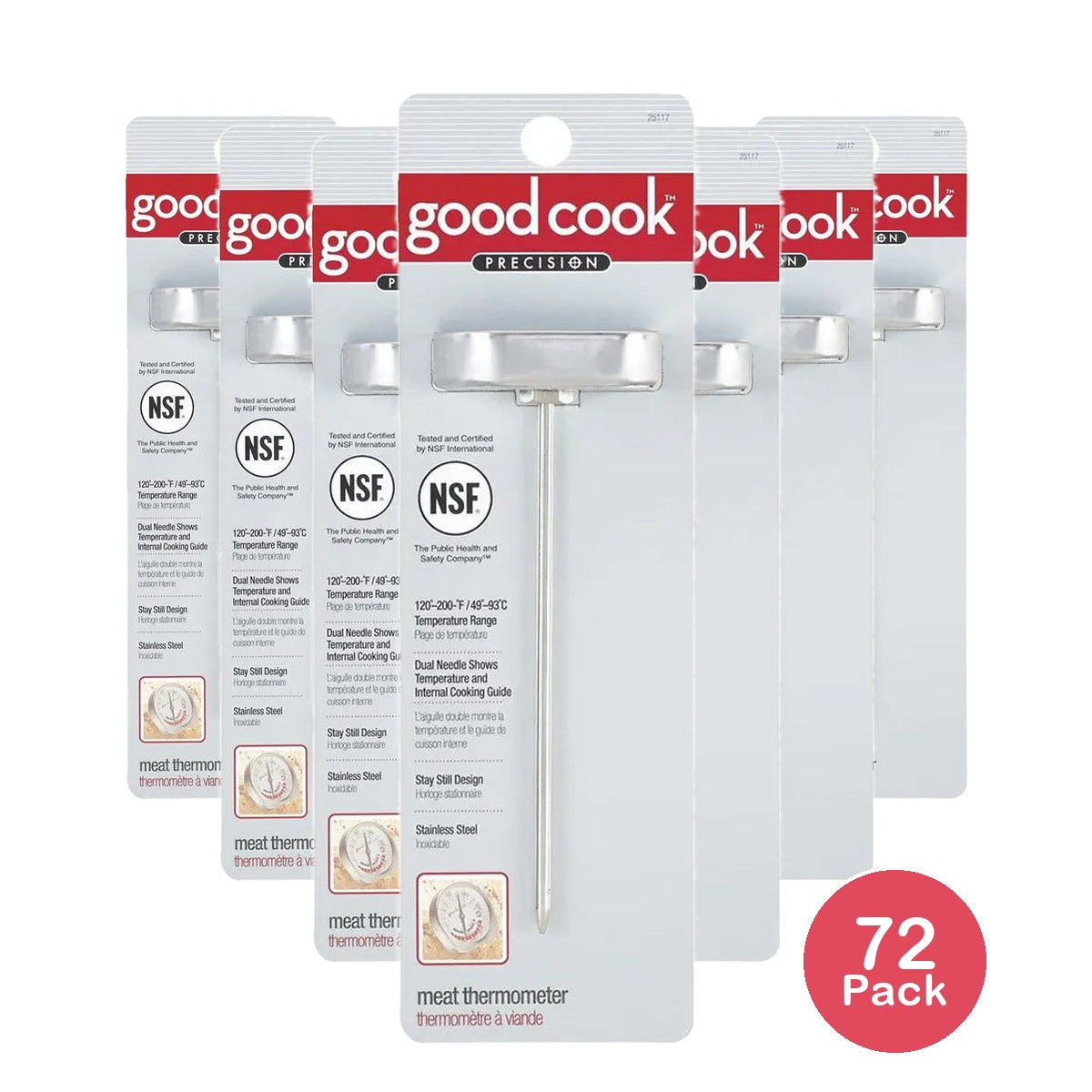Good Cook Precision Meat Thermometer 0.8Oz (Pack of 72)