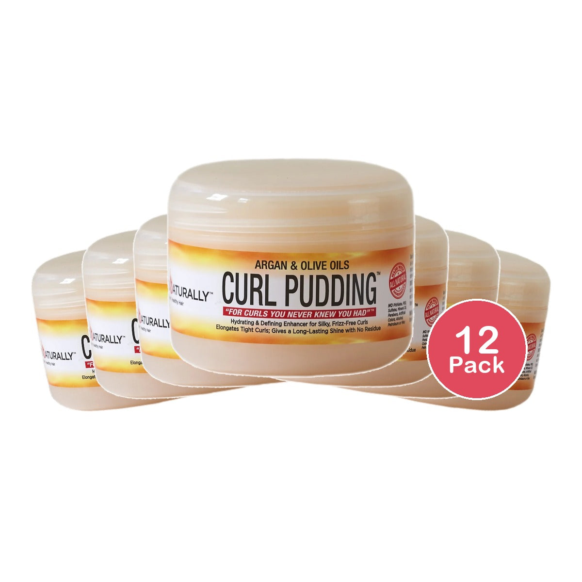 Good Naturally Curl Pudding Argan & Olive Oil 8 Oz (Pack of 12)