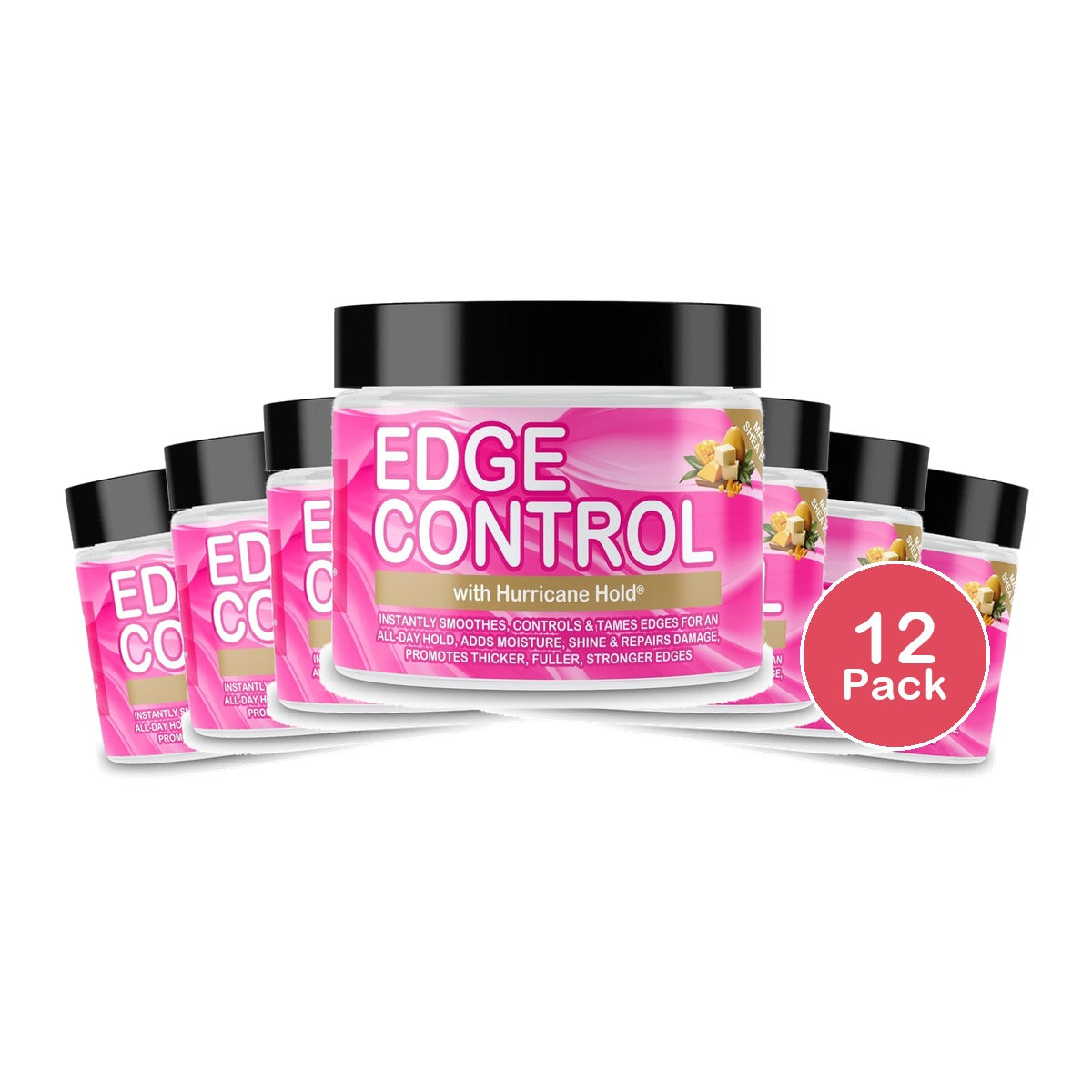 Good2Gro Edge Control Gel Hurricane Hold 4 Oz (Pack of 12)