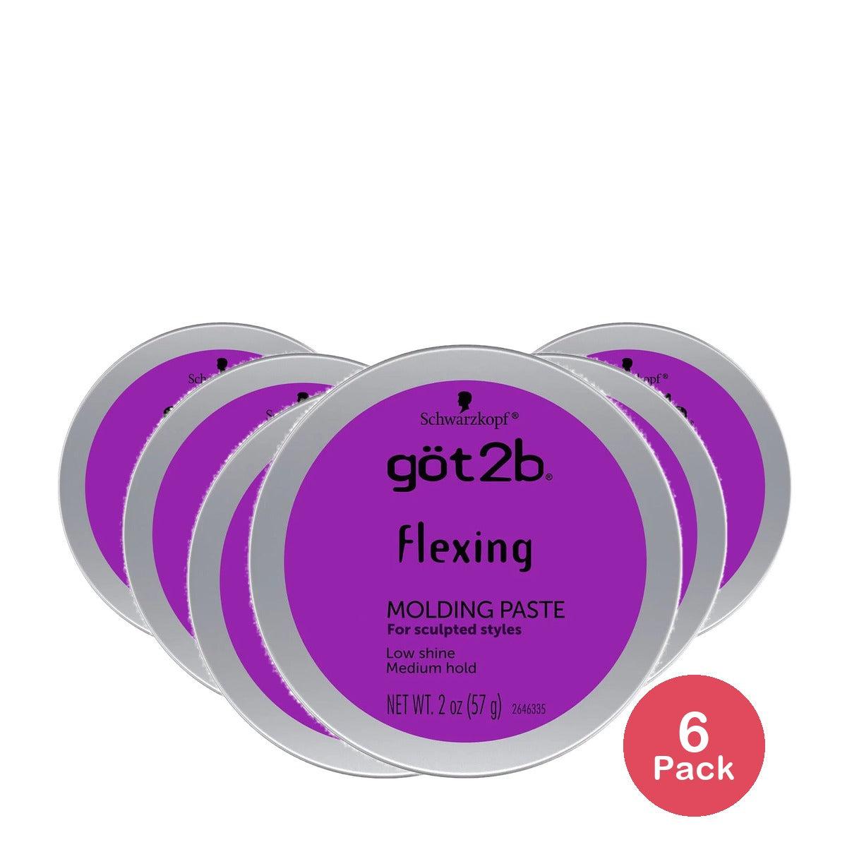 Got2b Flexing Molding Paste 2 Oz (Pack of 6)