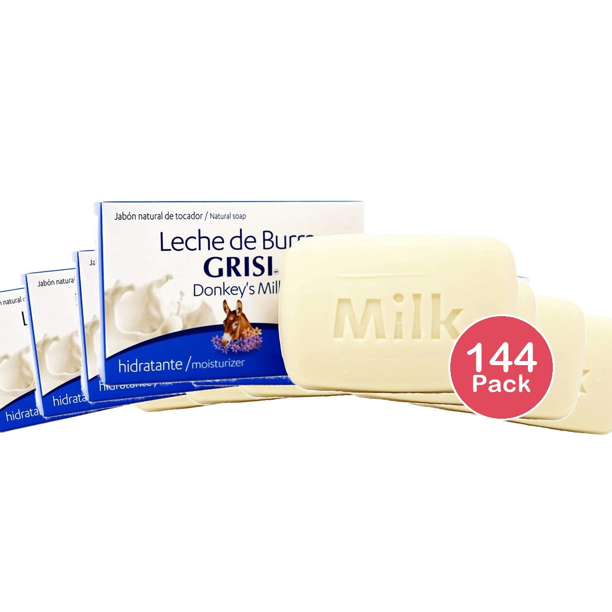 Grisi Donkey's Milk Soap 3.5 Oz (Pack of 144)