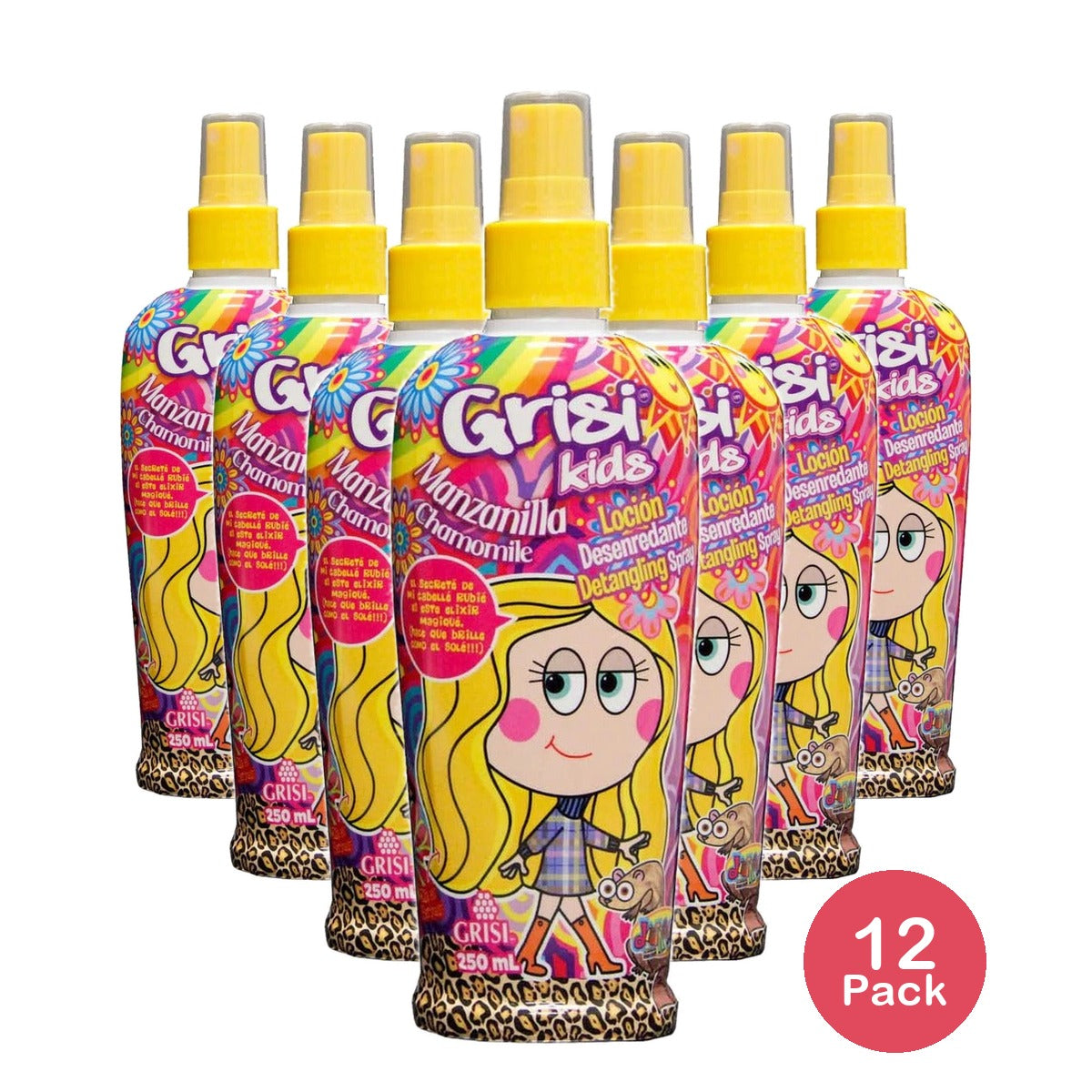 Grisi Kids Manzanilla Detangling Lotion 8.4 Oz (Pack of 12)