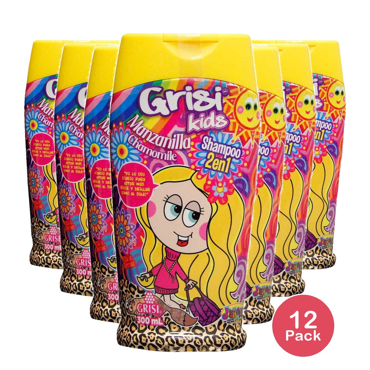 Grisi Kids Manzanilla Girls Shampoo 10.1 Oz (Pack of 12)