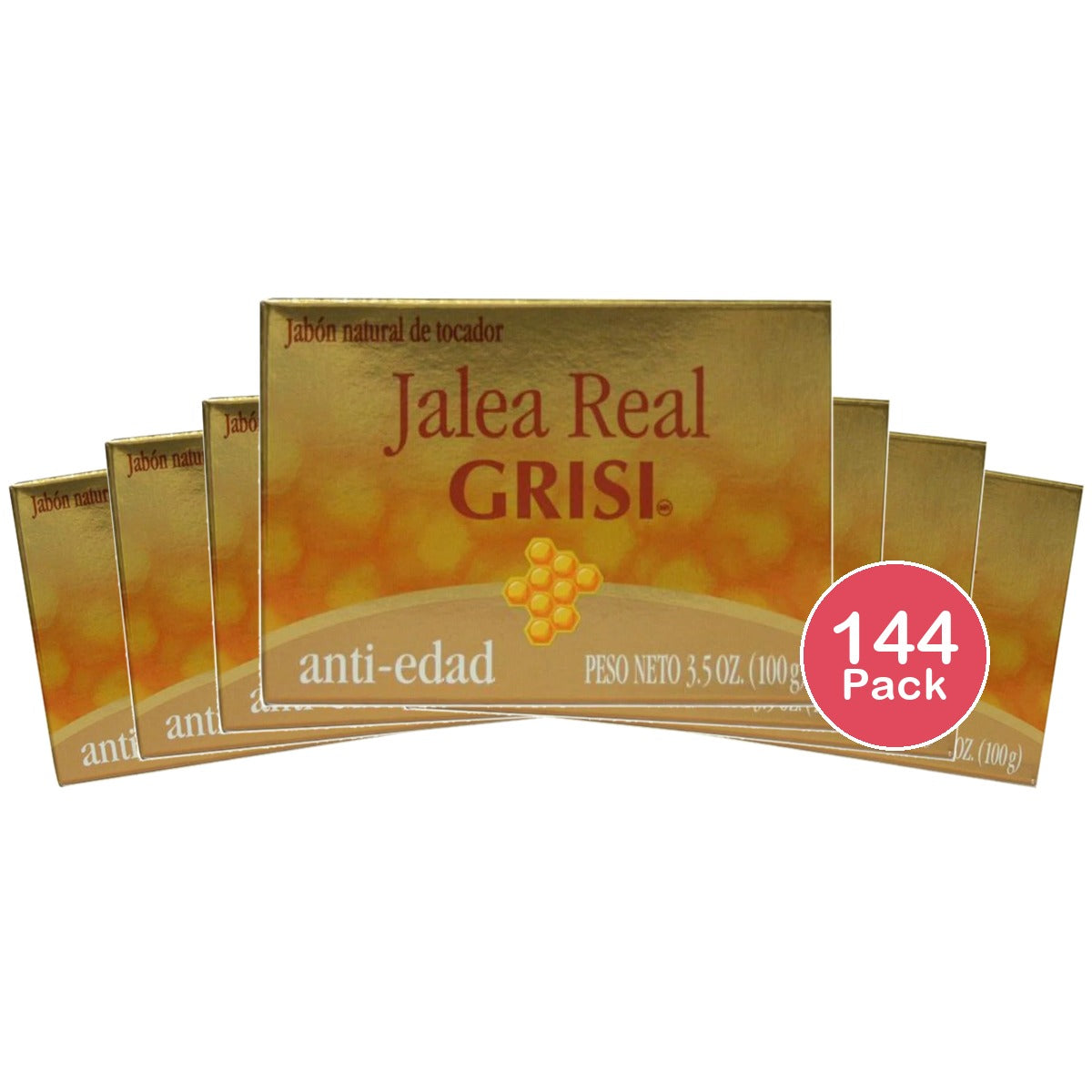 Grisi Royal Jelly Antiaging Cleansing Soap 3.5 Oz (Pack of 144)