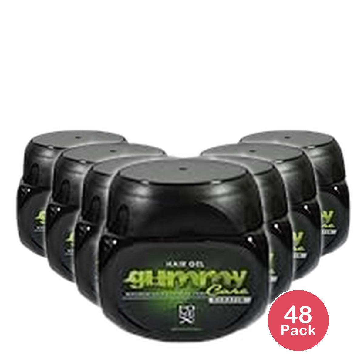 Gummy Hair Gel Maximum Hold With Keratin 7.5 Oz (Pack of 48)