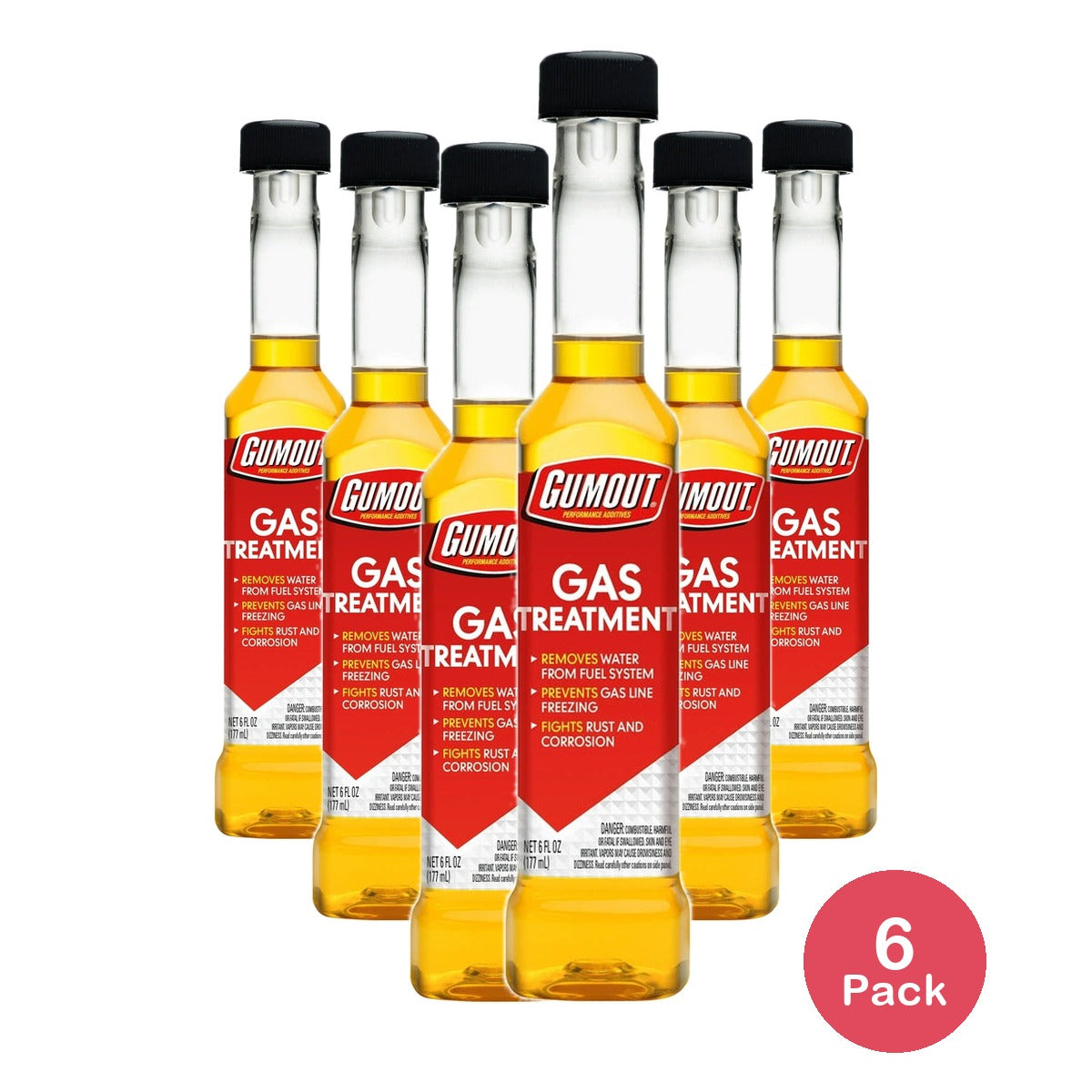 Gumout 510018 Gas Treatment (B0010M4M6K) 6 Oz (Pack of 6)