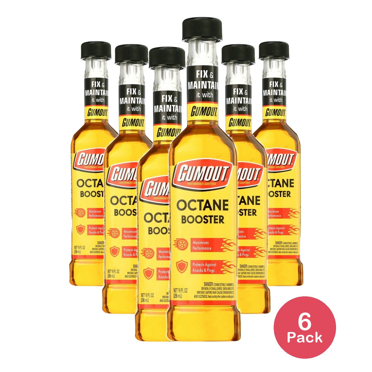 Gumout Octane Boost - 510022W 10 oz (Pack of 6)