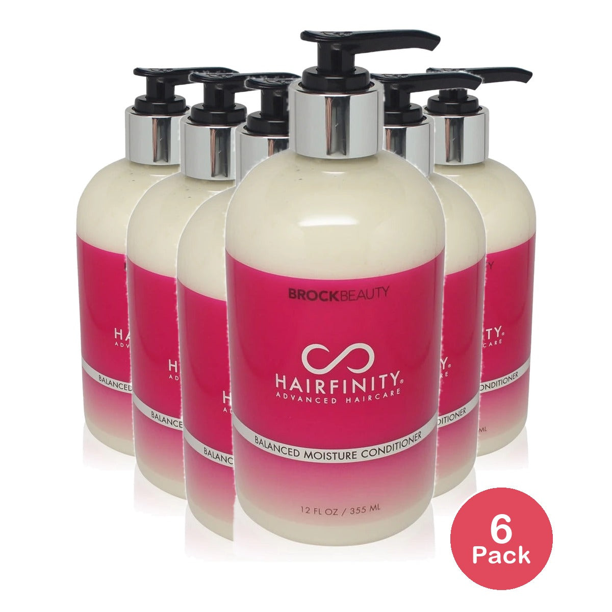 Hairfinity Balanced Moisture Conditioner 12 oz 12 Fl. Oz (Pack of 6)