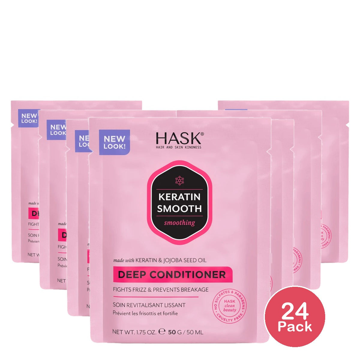 Hask Pks Keratin Protein Condition (12 Pieces) Display 1.75 Oz (Pack of 24)