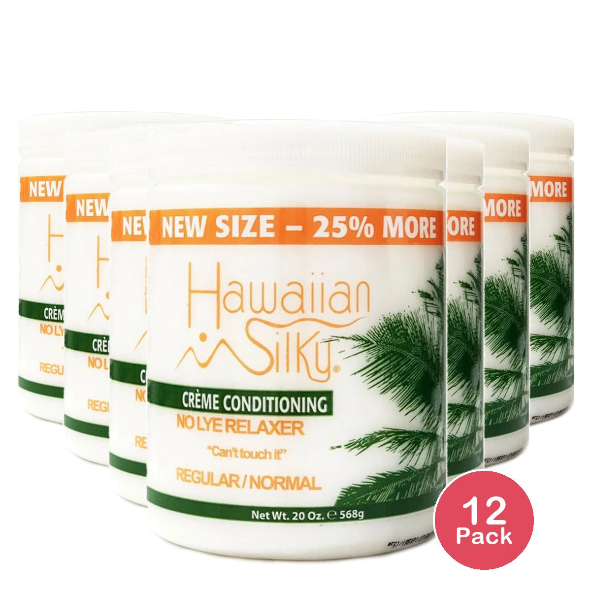 Hawaiian Silky- Creme Conditioning No Lye RelAxer Regular 20oz (Pack of 12)