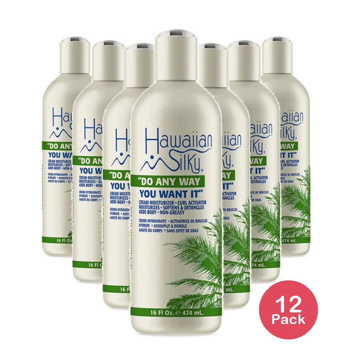 Hawaiian Silky - Do Any Way You Want It Cream Activator 16. Oz (Pack of 12)